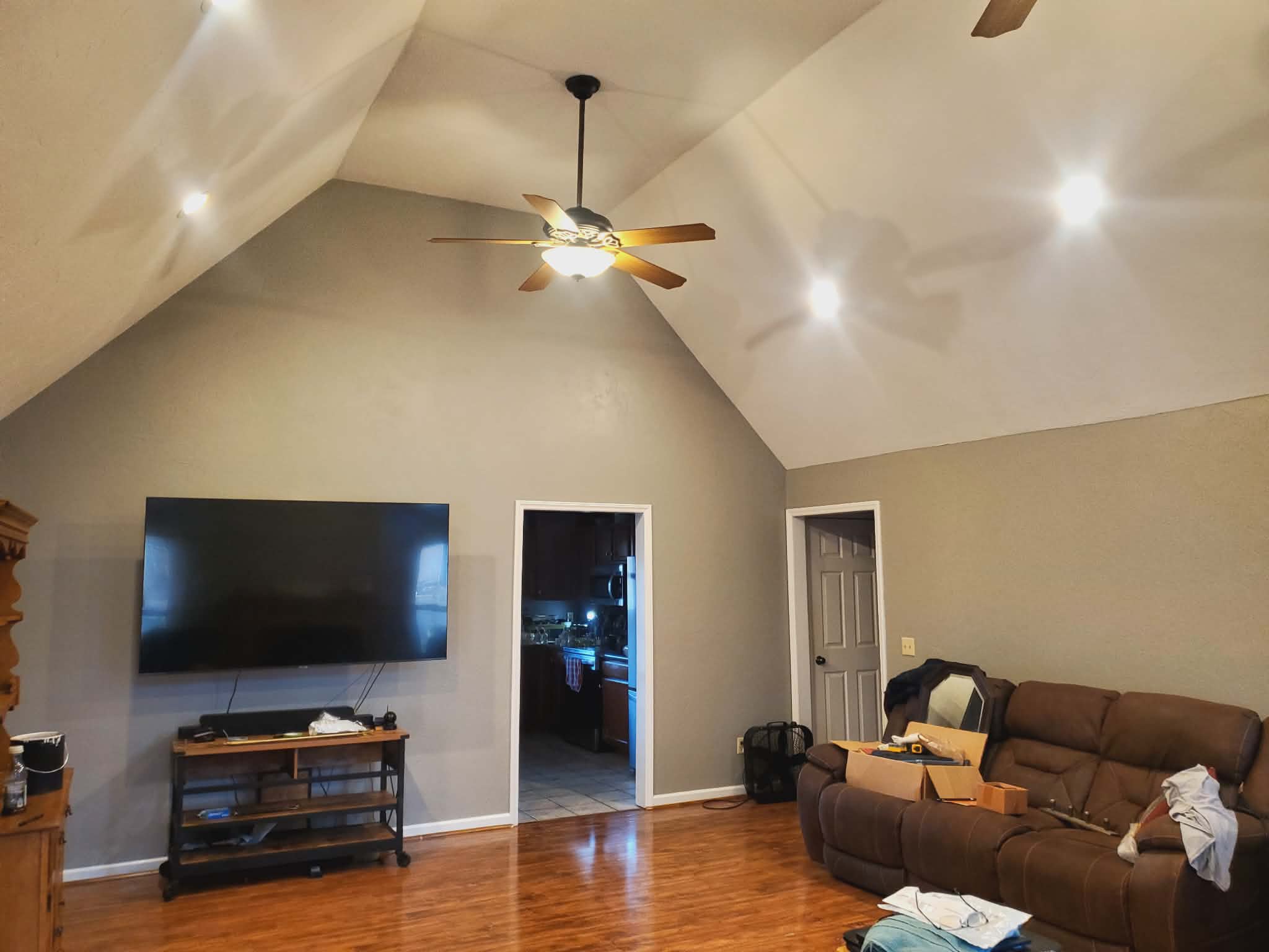 Living room after painting